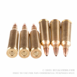 40 Rounds of .22-250 Rem Ammo by Remington - 50gr JHP