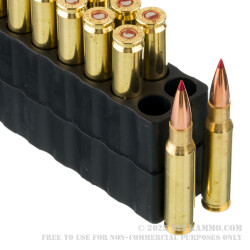 20 Rounds of .308 Win Ammo by Black Hills Gold - 168gr ELD Match