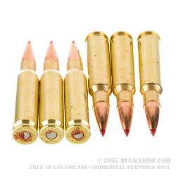 20 Rounds of .308 Win Ammo by Black Hills Gold - 168gr ELD Match