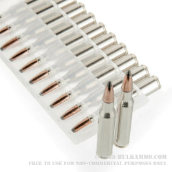 20 Rounds of .270 Win Ammo by Federal Vital-Shok - 150gr Nosler Partition