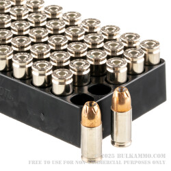 50 Rounds of 9mm +P Ammo by Remington Golden Saber Bonded - 124gr BJHP