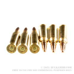 20 Rounds of 6.5x55mm SE Ammo by Prvi Partizan - 139gr FMJ