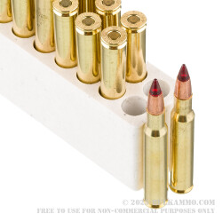 20 Rounds of 30-06 Springfield Ammo by Winchester Copper Impact - 180gr Copper Extreme Point