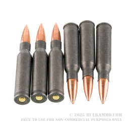 500 Rounds of .308 Win Ammo by MAXXTech Essential Steel - 150gr FMJ