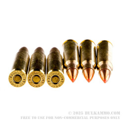 20 Rounds of 30-06 Springfield Ammo by Hornady Custom Lite - 125gr SST