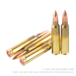 20 Rounds of 5.56x45 Ammo by Igman - 55gr FMJ M193