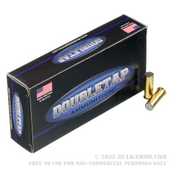 50 Rounds of .38 Spl Ammo by Doubletap - 148gr Hard Cast Wadcutter