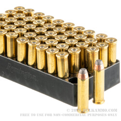 50 Rounds of .357 Mag Ammo by Remington - 125gr JSP