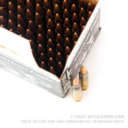 100 Rounds of 5.56x45 XM193 Ammo by Federal - 55gr FMJBT