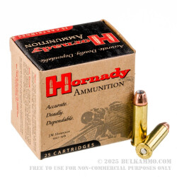 250 Rounds of .38 Spl Ammo by Hornady - 158gr JHP