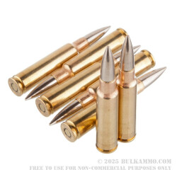 10 Rounds of 7.5x55mm Swiss Ammo by RUAG Munitions - 174gr FMJBT