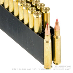 20 Rounds of 30-06 Springfield Ammo by Hornady - 168gr A-MAX Match for M1 Garand