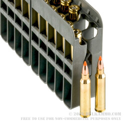 20 Rounds of .223 Ammo by Nosler Ammunition - 40gr Polymer Tip