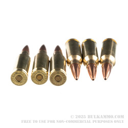 120 Rounds of 6.5 Grendel Ammo by Hornady BLACK - 123gr BTHP