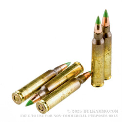 20 Rounds of 5.56x45 Ammo by Federal American Eagle - 62gr FMJ