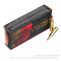 20 Rounds of .22-250 Rem Ammo by Barnes VOR-TX - 50gr TSX FB