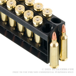 20 Rounds of .22-250 Rem Ammo by Barnes VOR-TX - 50gr TSX FB