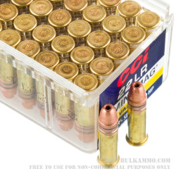 100 Rounds of .22 LR Ammo by CCI Mini-Mag - 40gr SHP