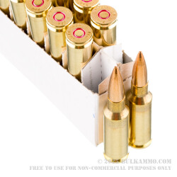 20-rounds-of-6-5 Grendel-ammo-by-Nemo Arms-120gr-FMJBT