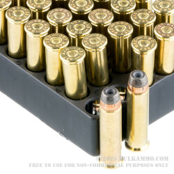 50 Rounds of .357 Mag Ammo by Magtech - 158gr SJHP