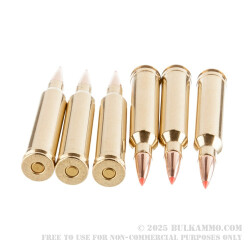20 Rounds of 7mm Rem Mag Ammo by Black Hills Gold - 139gr GMX