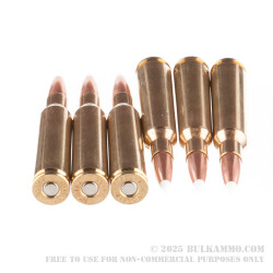 20 Rounds of 6.5x55mm SE Ammo by Nosler Ammunition - 140gr Nosler Accubond