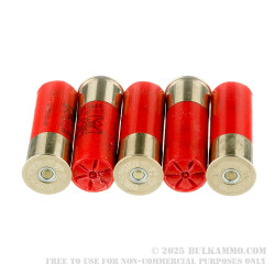 5 Rounds of 12ga Ammo by Winchester Super X-  00 Buck