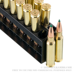 20 Rounds of .308 Win Ammo by Remington Core-Lokt Tipped - 165gr Polymer Tip