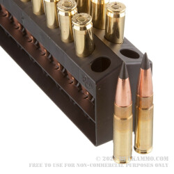 200 Rounds of .300 AAC Blackout Ammo by Barnes VOR-TX - 120gr TAC-TX BT