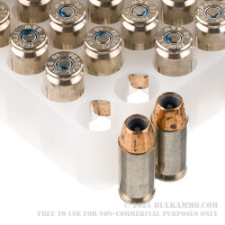 50 Rounds of .40 S&W Ammo by Federal LE - 165gr JHP Hydra Shok