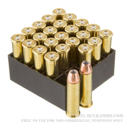 25 Rounds of .357 Mag Ammo by Hornady - 125gr JHP