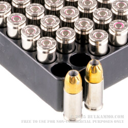 50 Rounds of 9mm Ammo by Remington Golden Saber - 147gr BJHP