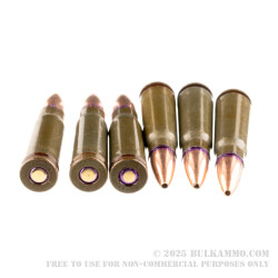 1000 Rounds of 7.62x39mm Ammo by Red Army Standard - 124gr HPBT