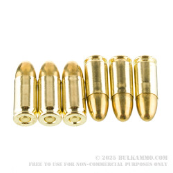50 Rounds of 9mm Ammo by Wolf - 124gr FMJ ***STEEL CASES***