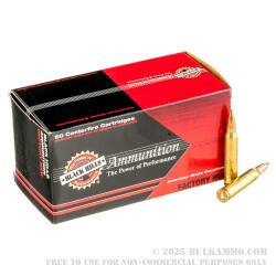 50 Rounds of .223 Ammo by Black Hills Ammunition - 55gr TSX