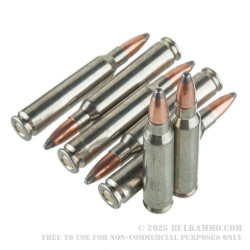 20 Rounds of .223 Ammo by Silver Bear - 62gr SP