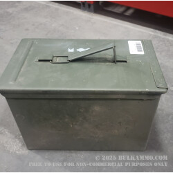 1 Fair Condition Surplus Mil-Spec “Fat 50” Green Ammo Can