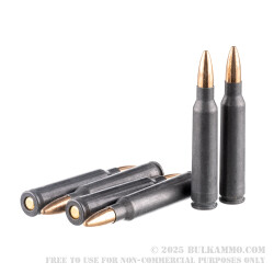 1000 Rounds of .223 Ammo by Tula - 62gr FMJ (Nonmagnetic Bullet)