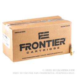 1000 Rounds of .223 Rem Ammo by Hornady Frontier - 55gr FMJ