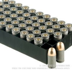 50 Rounds of .380 ACP Ammo by Tula - 91gr FMJ