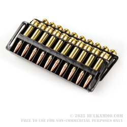 20 Rounds of 6.8 SPC Ammo by Remington - 115gr Fusion