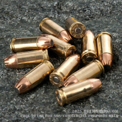 50 Rounds of 9mm Ammo by Federal - 95gr JSP