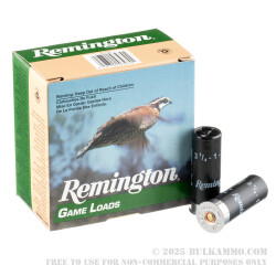 25 Rounds of 12ga Ammo by Remington - 1 ounce #7 1/2 shot