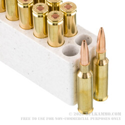 20 Rounds of 6.5 Creedmoor Ammo by Winchester USA Ready - 140gr Open Tip