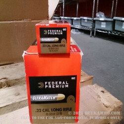 50 Rounds of .22 LR Ammo by Federal - 40gr LRN