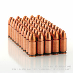 1350 Rounds of 9mm Ammo by LVE - 115gr FMJ