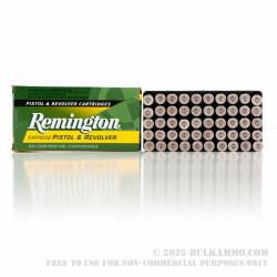 500  Rounds of .357 Mag Ammo by Remington - 125gr SJHP