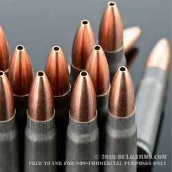 1000 Rounds of 7.62x39mm Ammo by Tula - 124gr HP