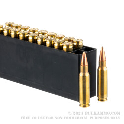 200 Rounds of 6.8 SPC Ammo by Hornady - 110gr HPBT