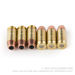 100 Rounds of .40 S&W Ammo by Remington - 180gr JHP